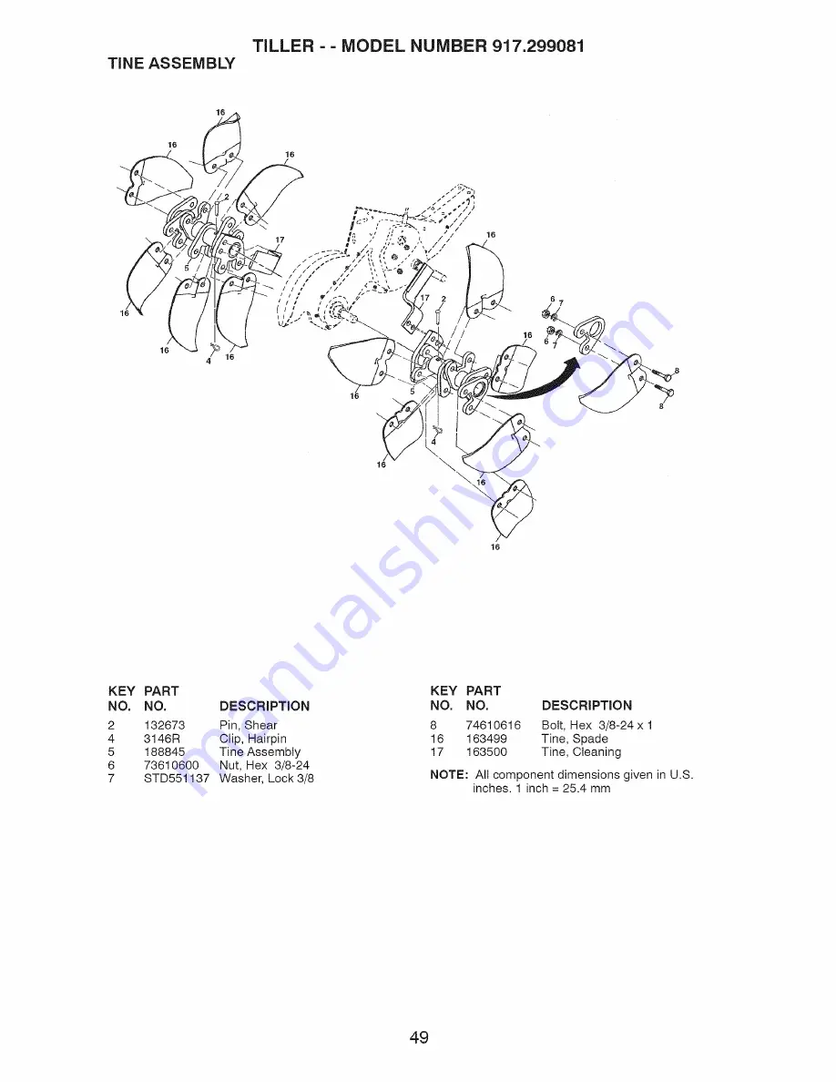 Craftsman 917.299081 Owner'S Manual Download Page 101