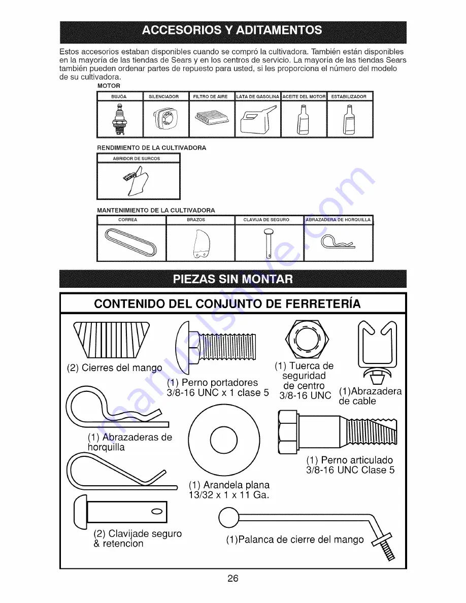 Craftsman 917.299083 Owner'S Manual Download Page 26