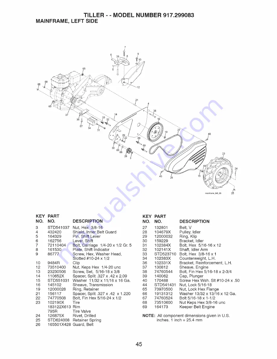 Craftsman 917.299083 Owner'S Manual Download Page 101