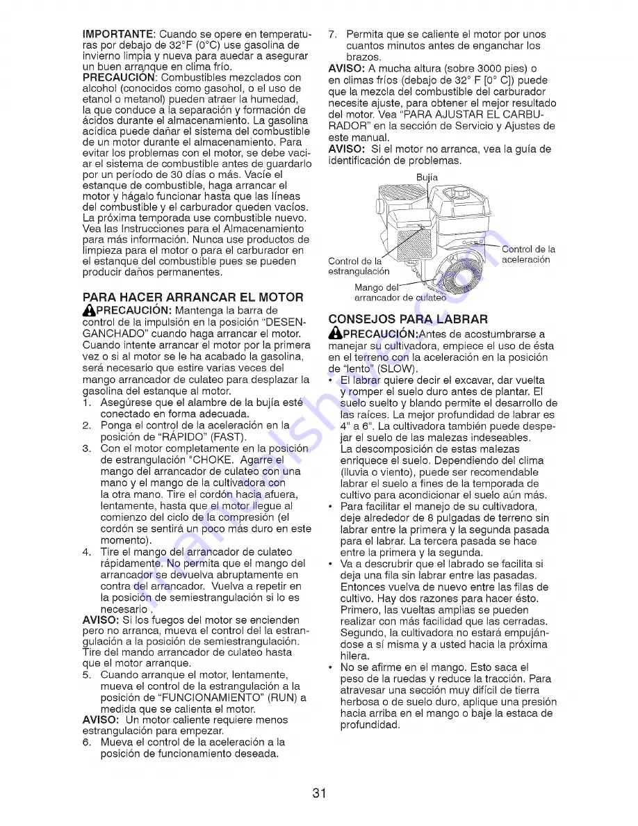 Craftsman 917.299120 Owner'S Manual Download Page 31