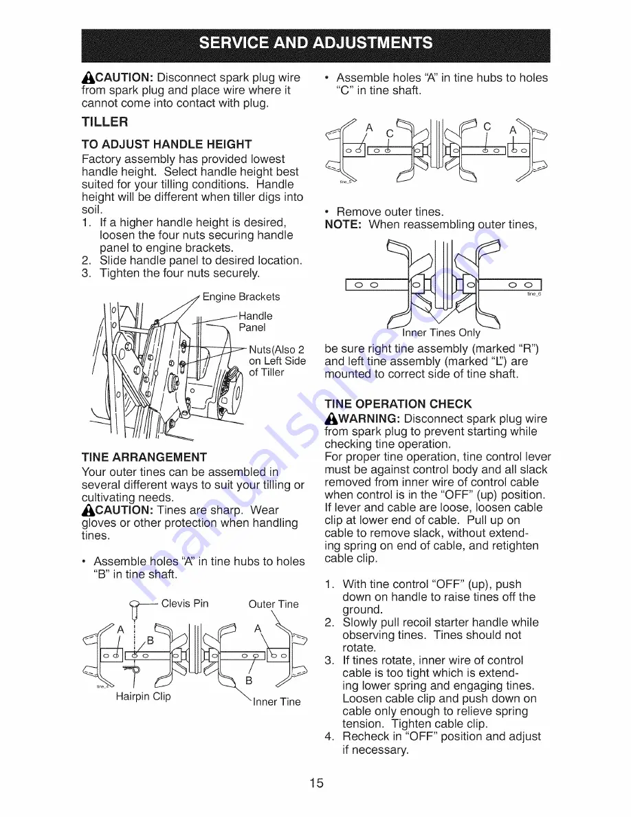 Craftsman 917.29921 Owner'S Manual Download Page 15