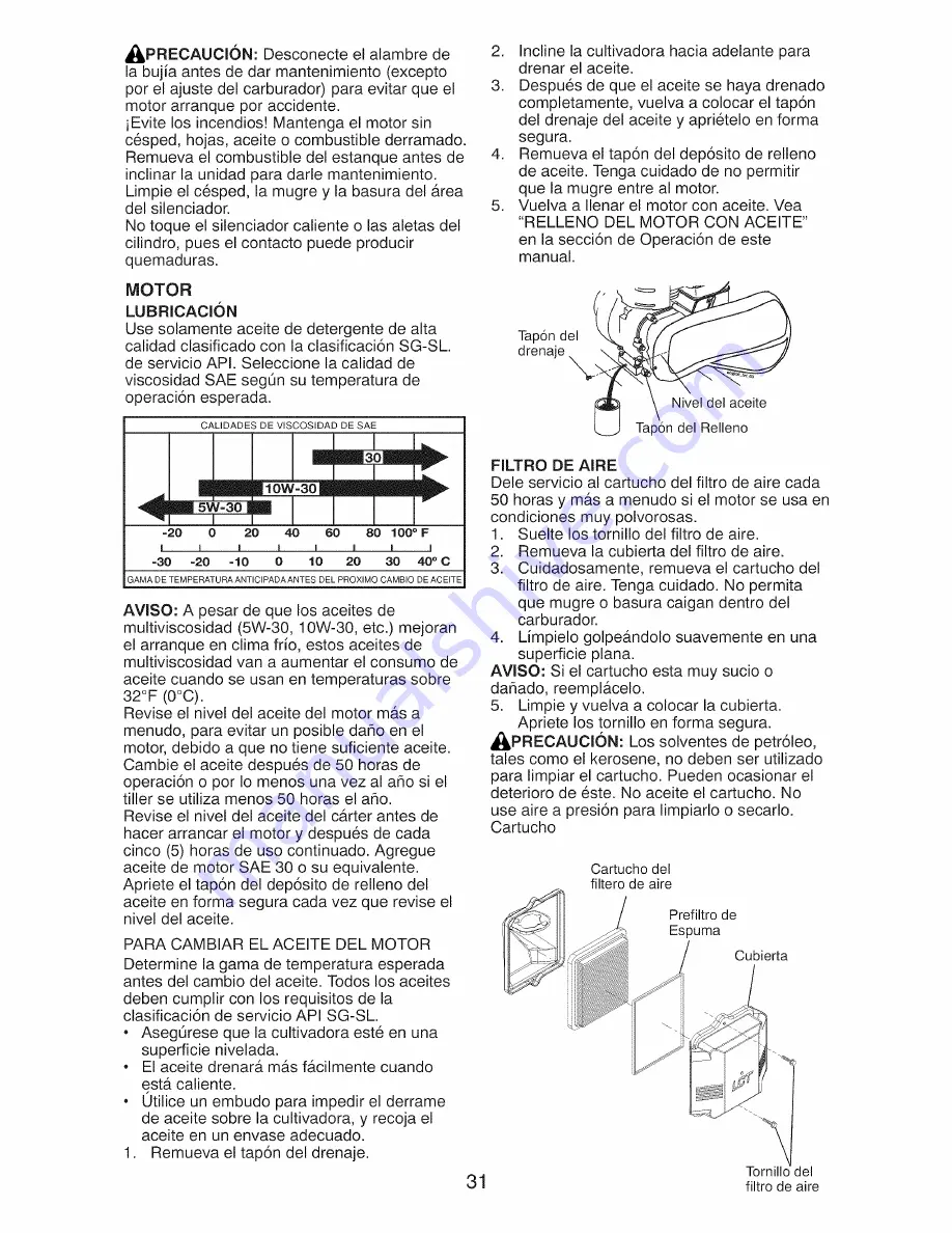 Craftsman 917.29921 Owner'S Manual Download Page 31