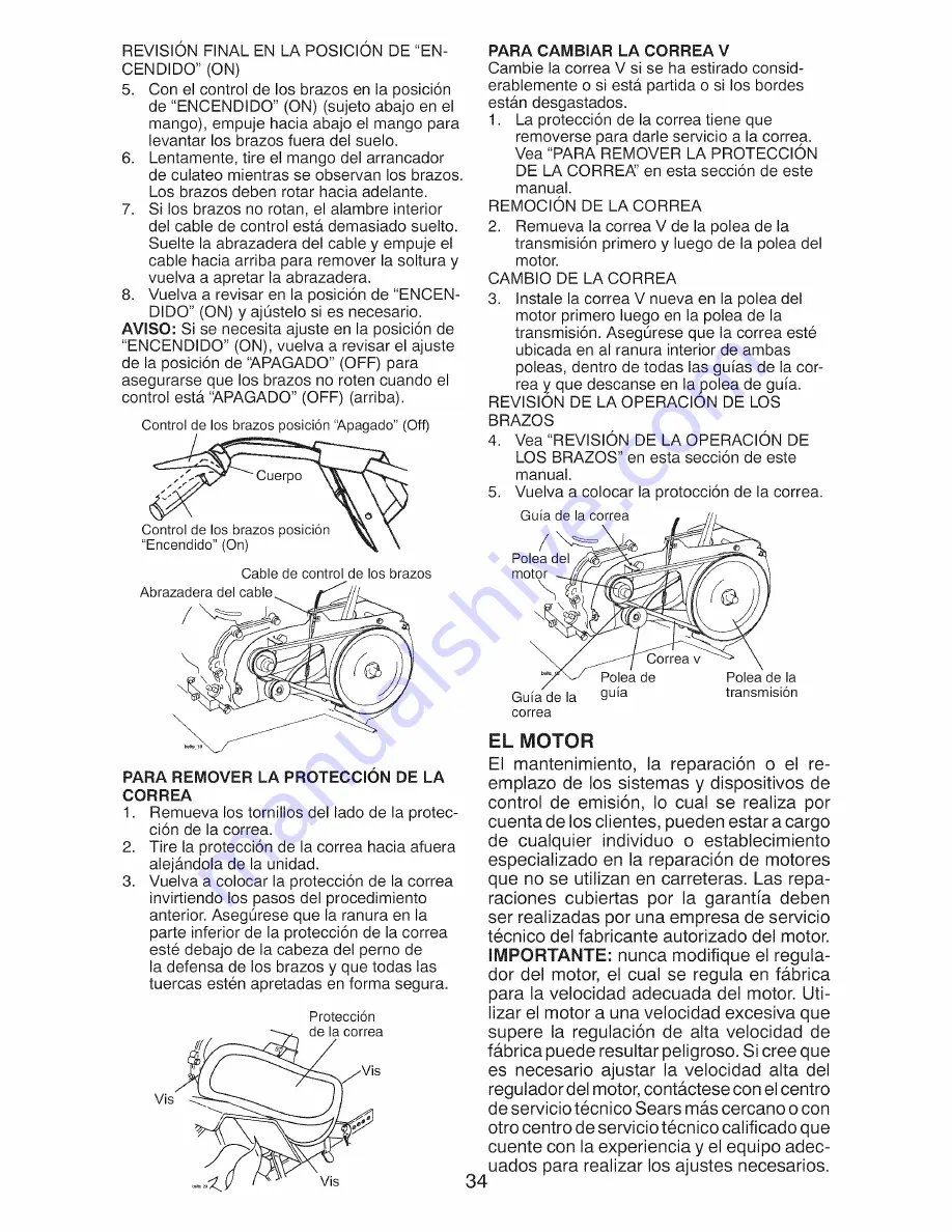 Craftsman 917.29921 Owner'S Manual Download Page 34