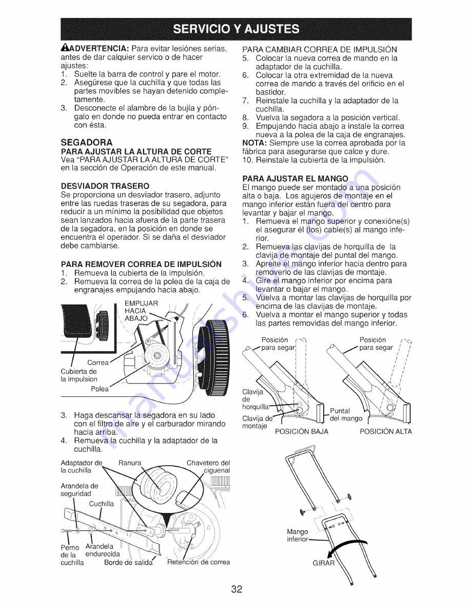 Craftsman 917.370400 Owner'S Manual Download Page 32