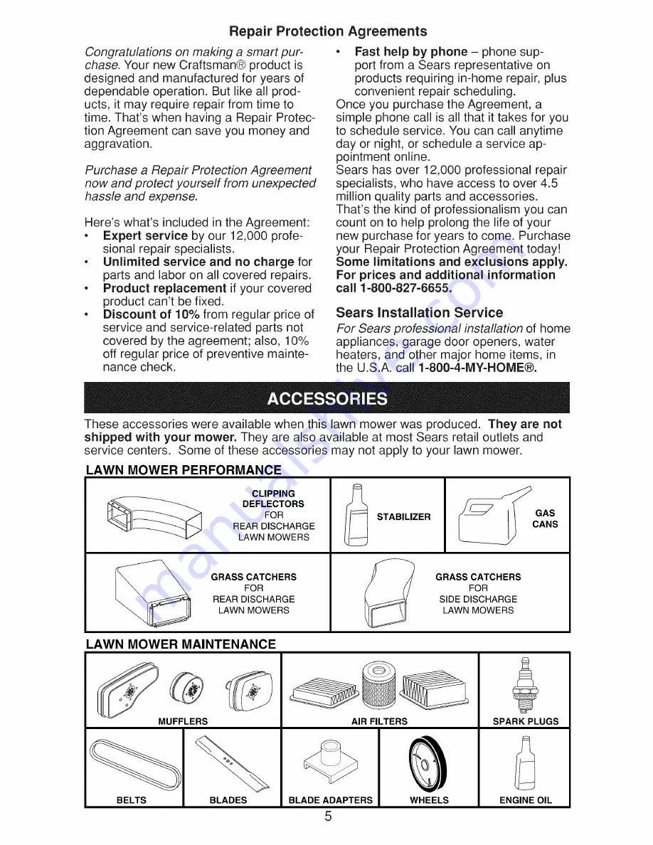 Craftsman 917.370400 Owner'S Manual Download Page 53