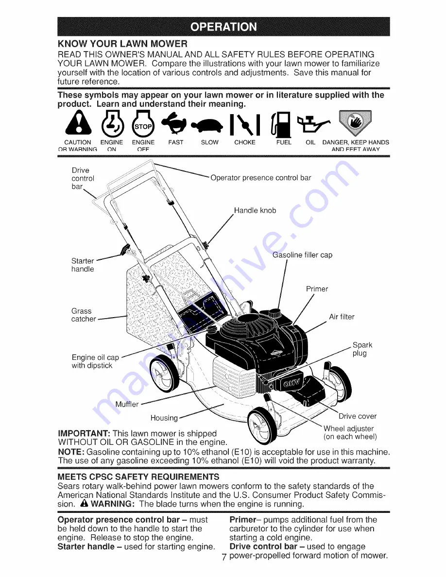 Craftsman 917.370400 Owner'S Manual Download Page 55