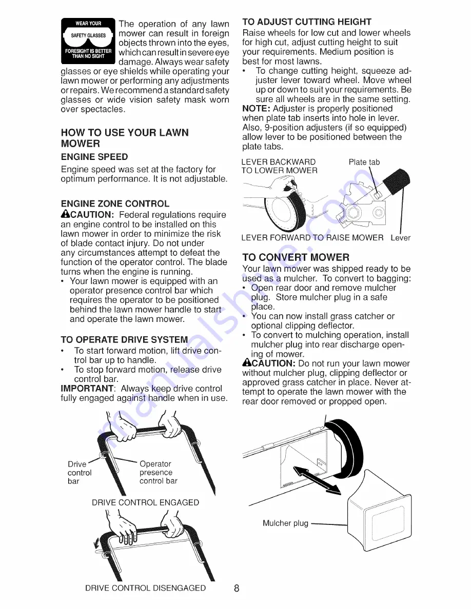 Craftsman 917.370400 Owner'S Manual Download Page 56