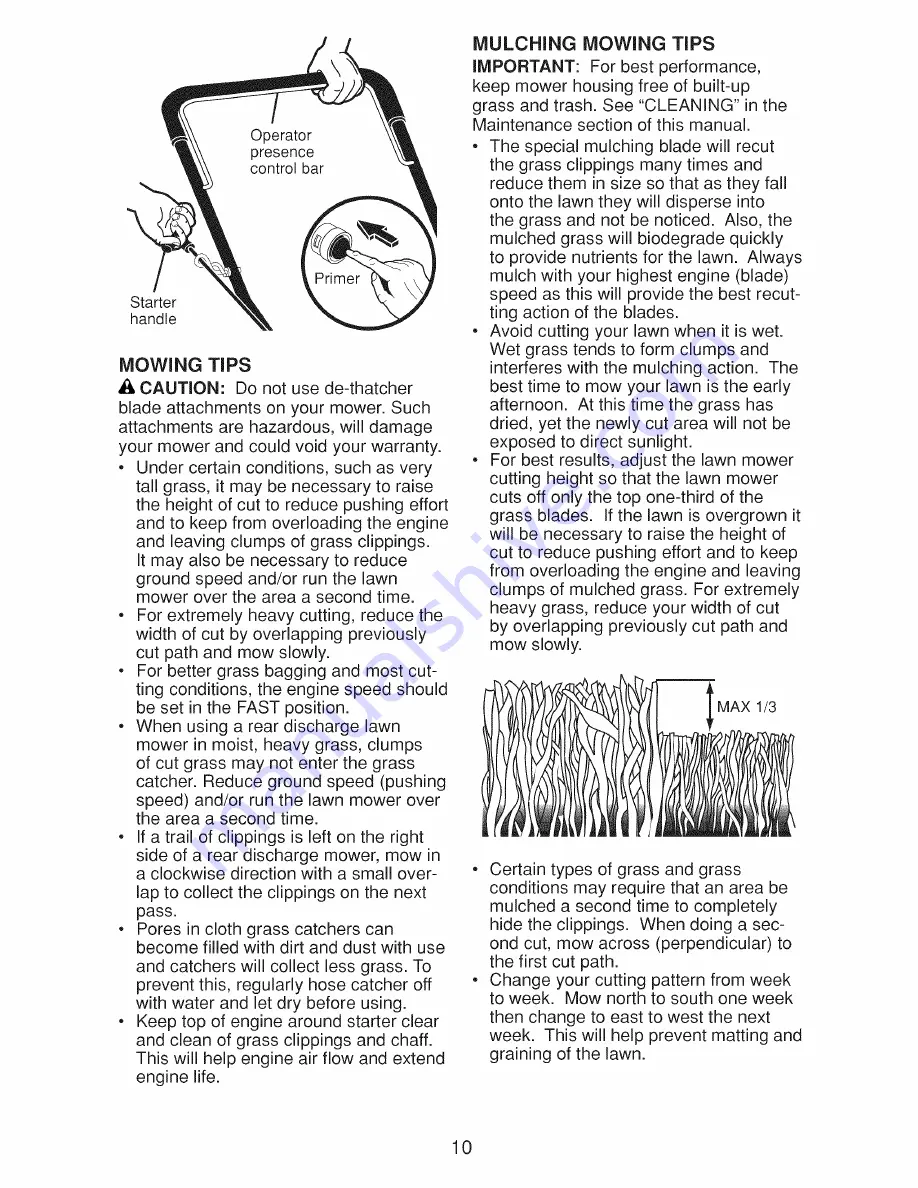 Craftsman 917.370400 Owner'S Manual Download Page 58