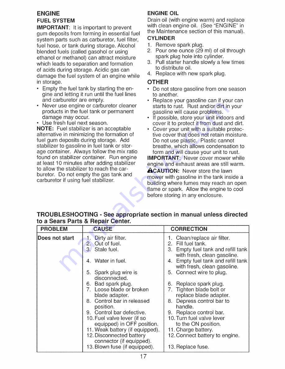 Craftsman 917.370400 Owner'S Manual Download Page 65