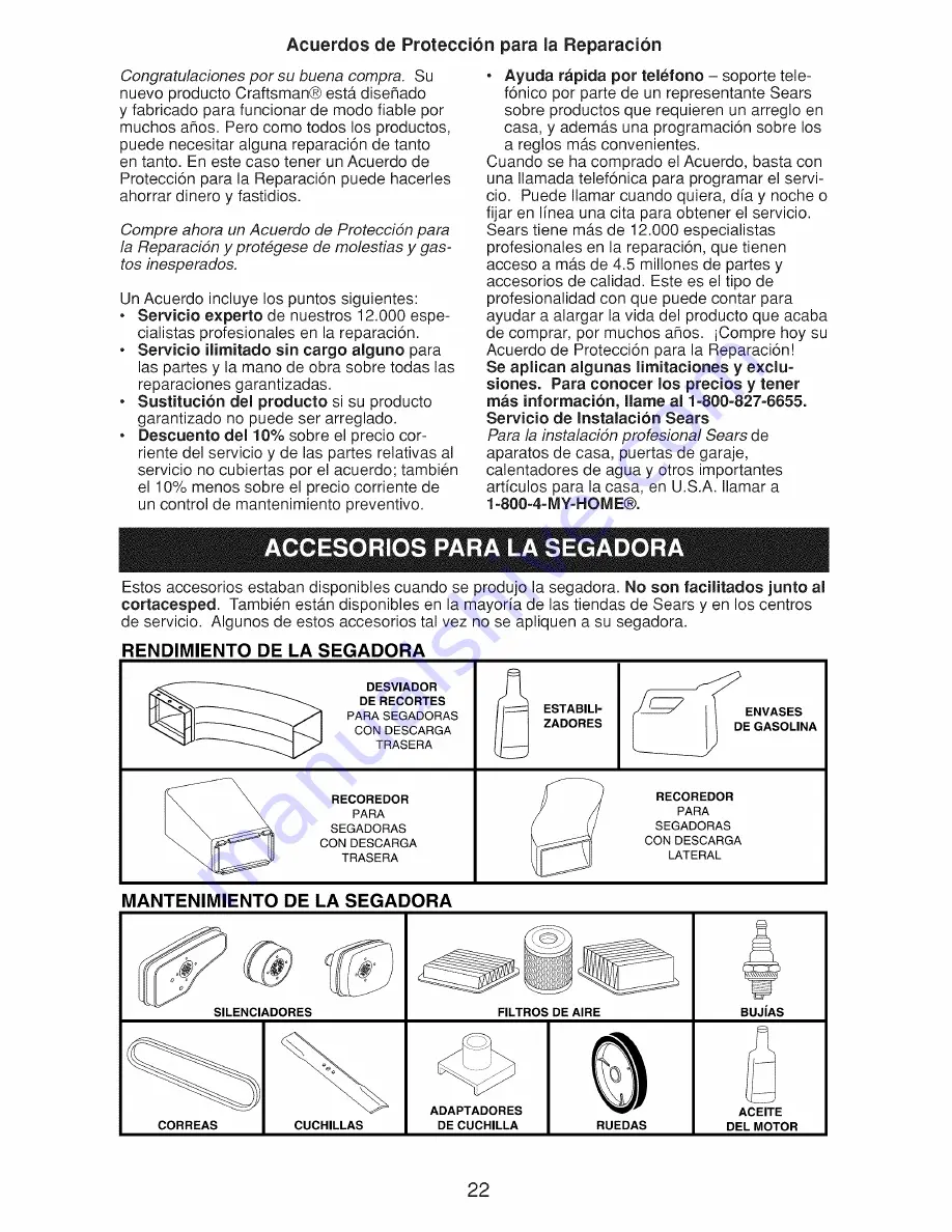 Craftsman 917.370400 Owner'S Manual Download Page 70