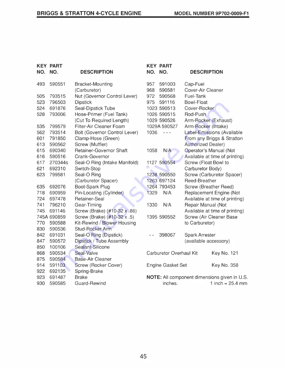 Craftsman 917.370400 Owner'S Manual Download Page 93