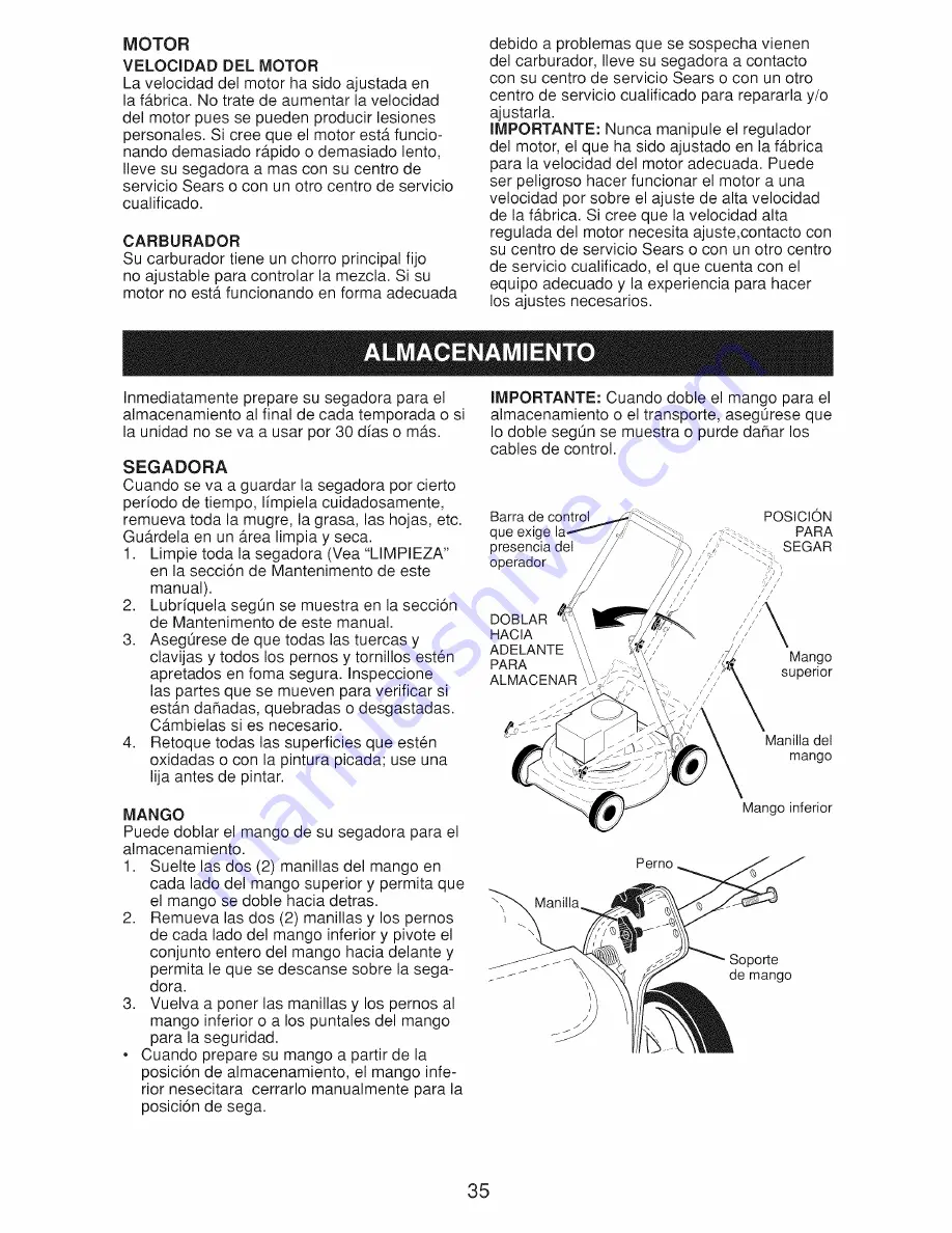 Craftsman 917.370411 Owner'S Manual Download Page 35