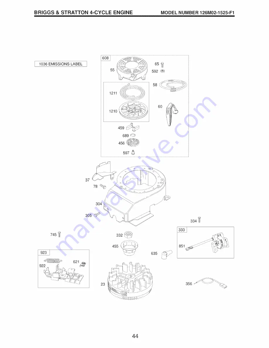 Craftsman 917.370411 Owner'S Manual Download Page 44