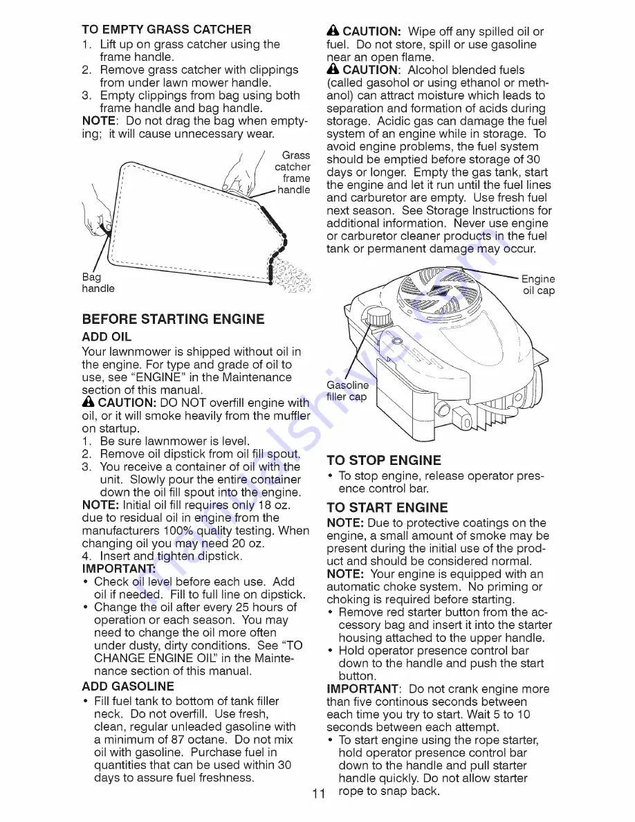 Craftsman 917.370440 Скачать руководство пользователя страница 11