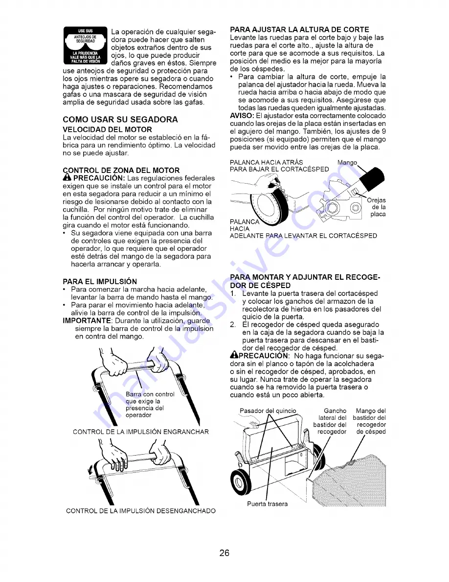 Craftsman 917.370533 Скачать руководство пользователя страница 26