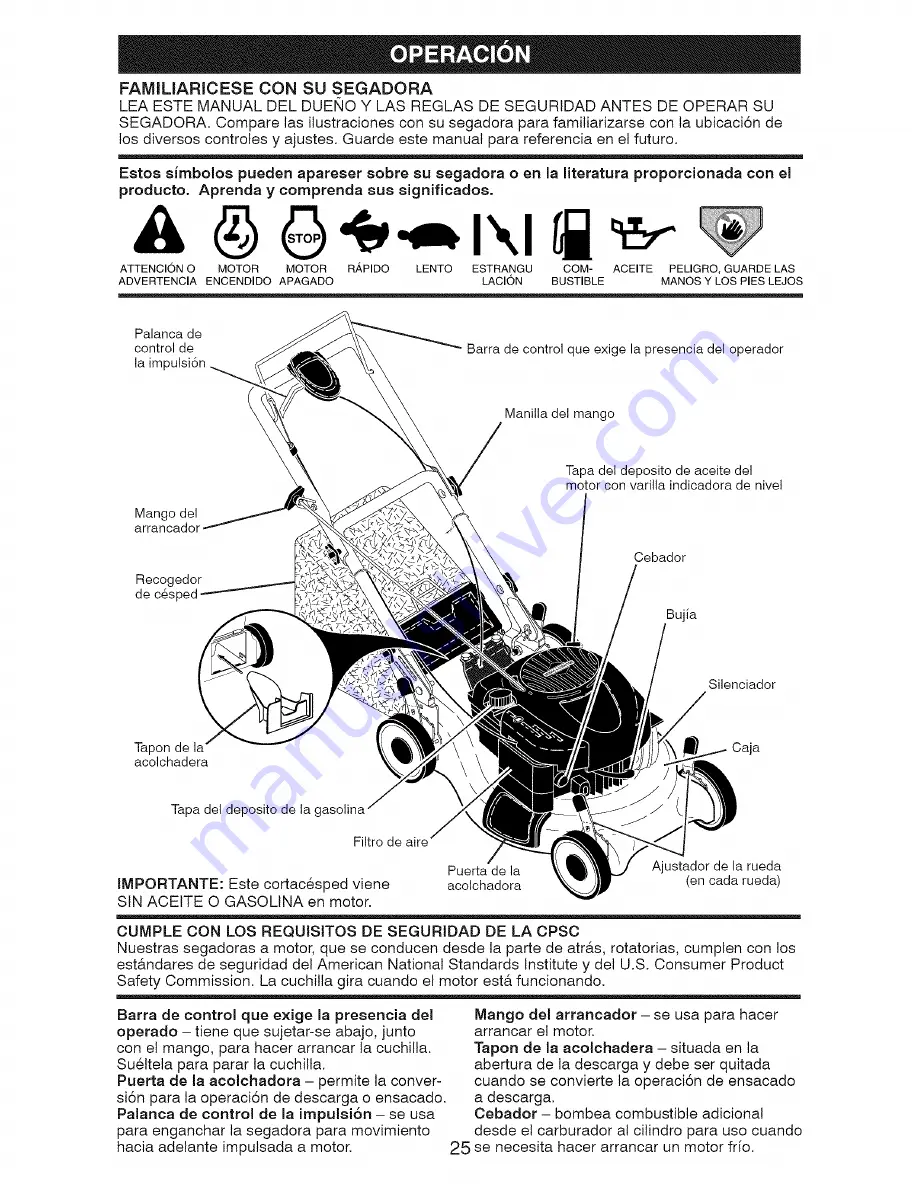 Craftsman 917.370560 Owner'S Manual Download Page 25