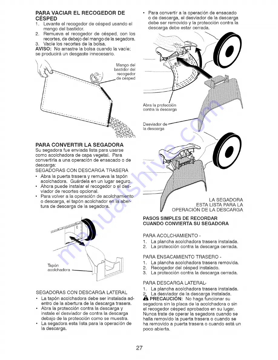 Craftsman 917.370560 Owner'S Manual Download Page 27