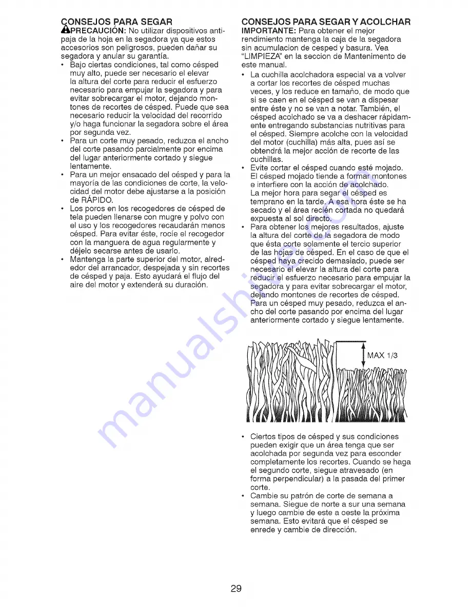 Craftsman 917.370560 Owner'S Manual Download Page 29