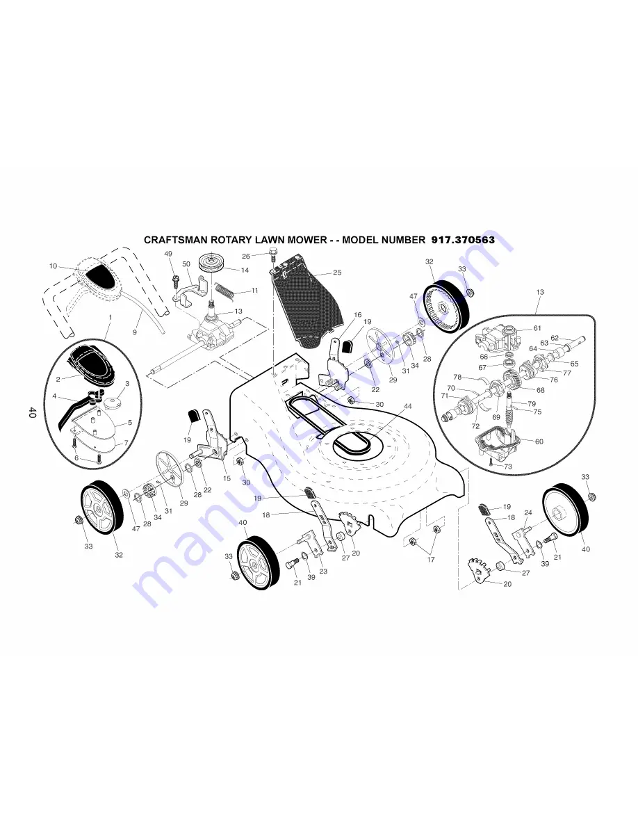 Craftsman 917.370563 Скачать руководство пользователя страница 40