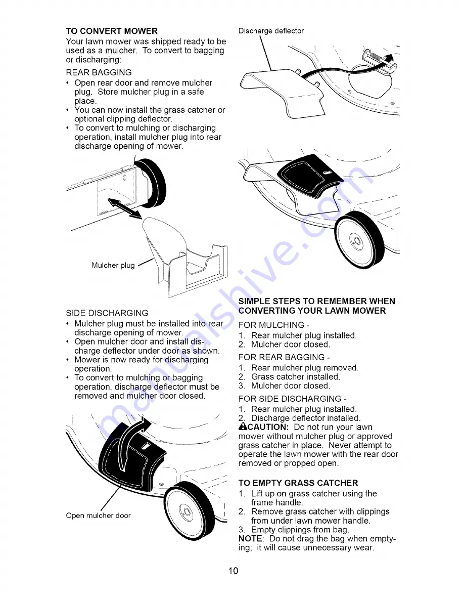 Craftsman 917.370580 Owner'S Manual Download Page 10