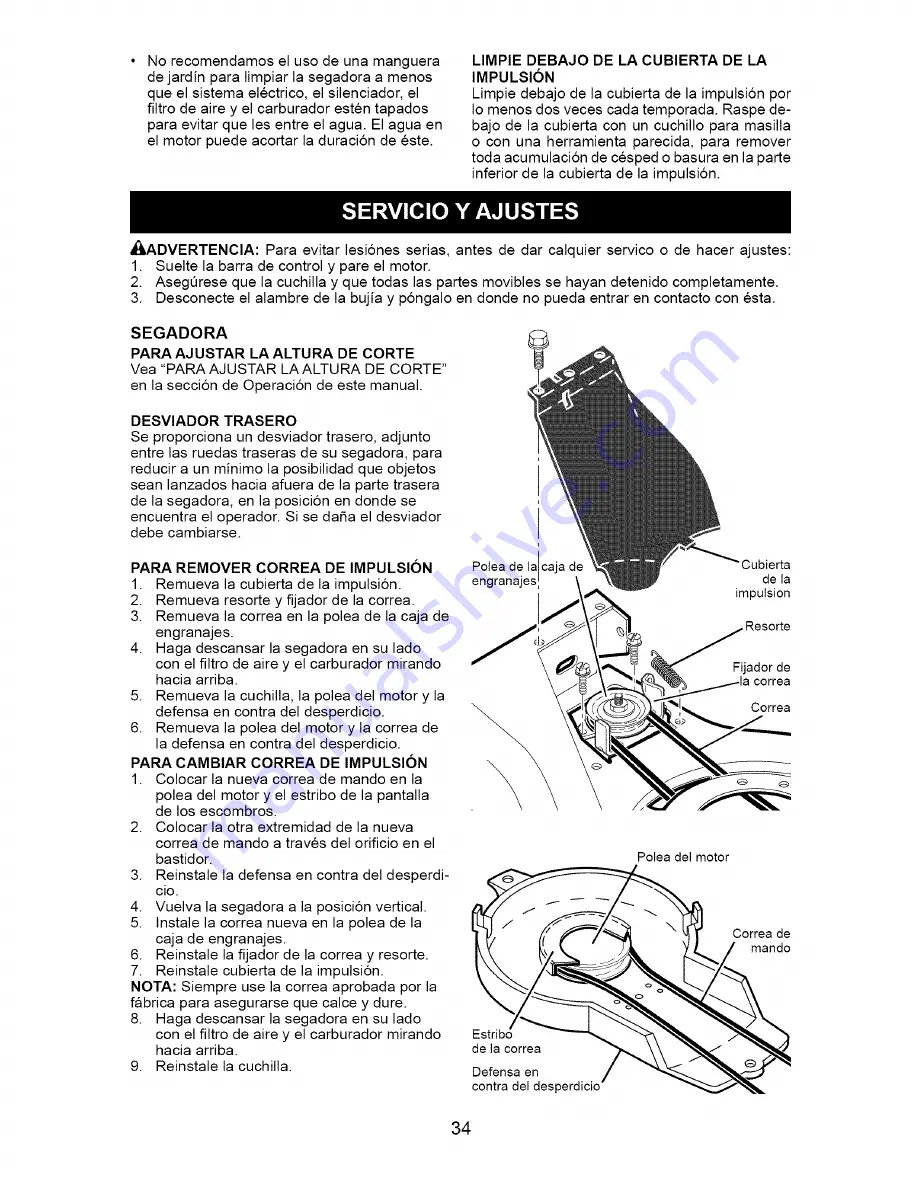 Craftsman 917.370584 Owner'S Manual Download Page 34