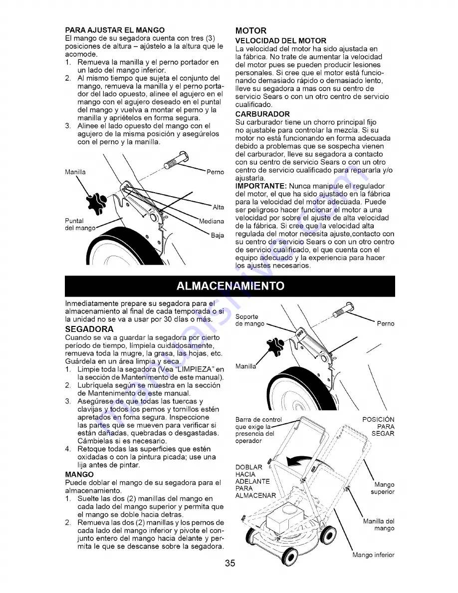 Craftsman 917.370584 Owner'S Manual Download Page 35