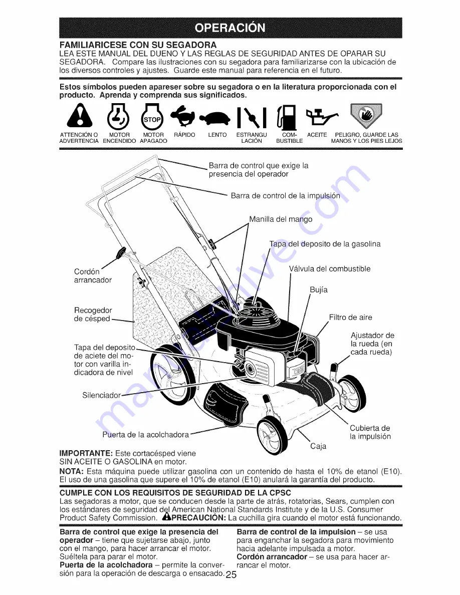 Craftsman 917.370600 Owner'S Manual Download Page 25