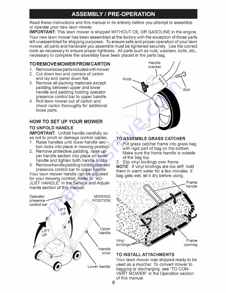 Craftsman 917.370640 Owner'S Manual Download Page 54