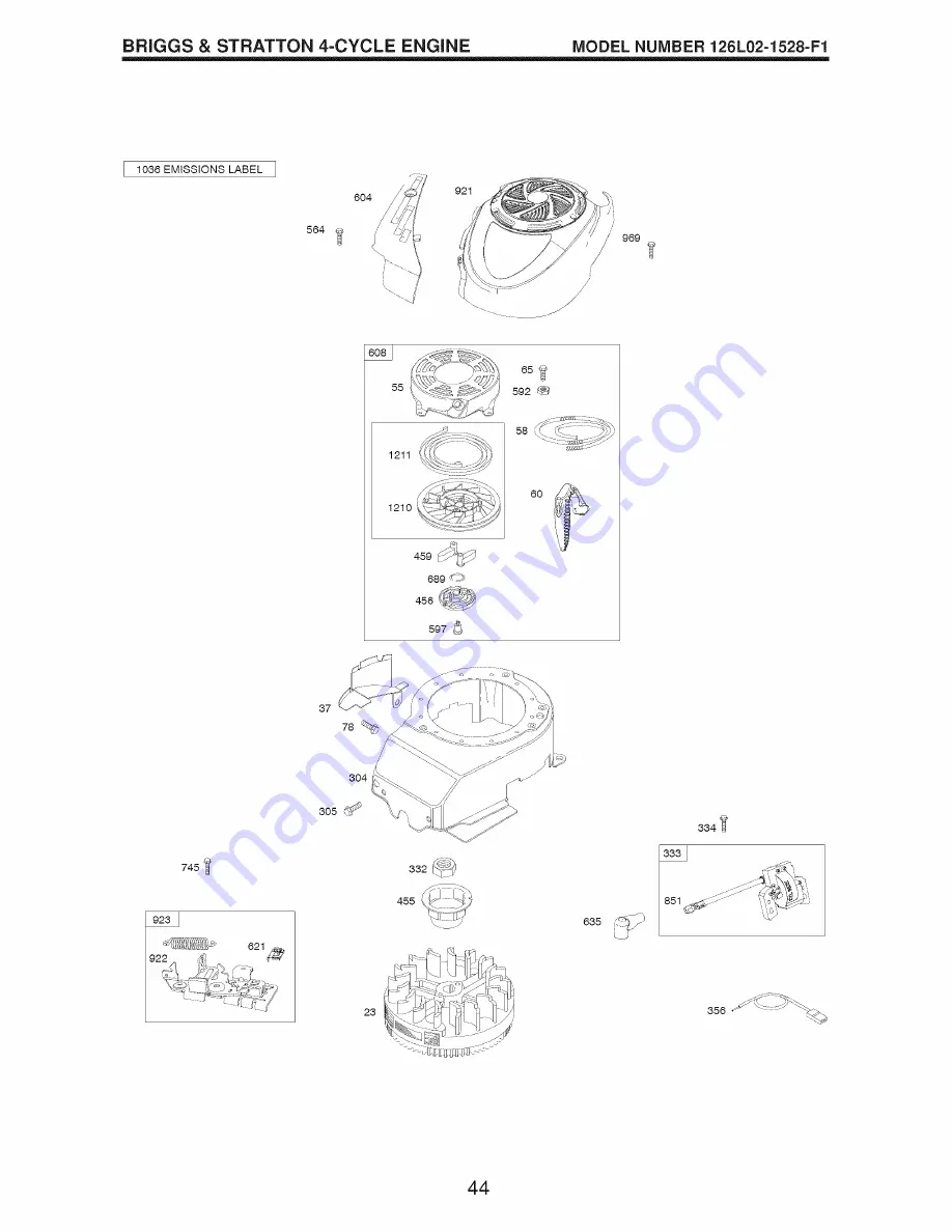 Craftsman 917.370651 Owner'S Manual Download Page 44