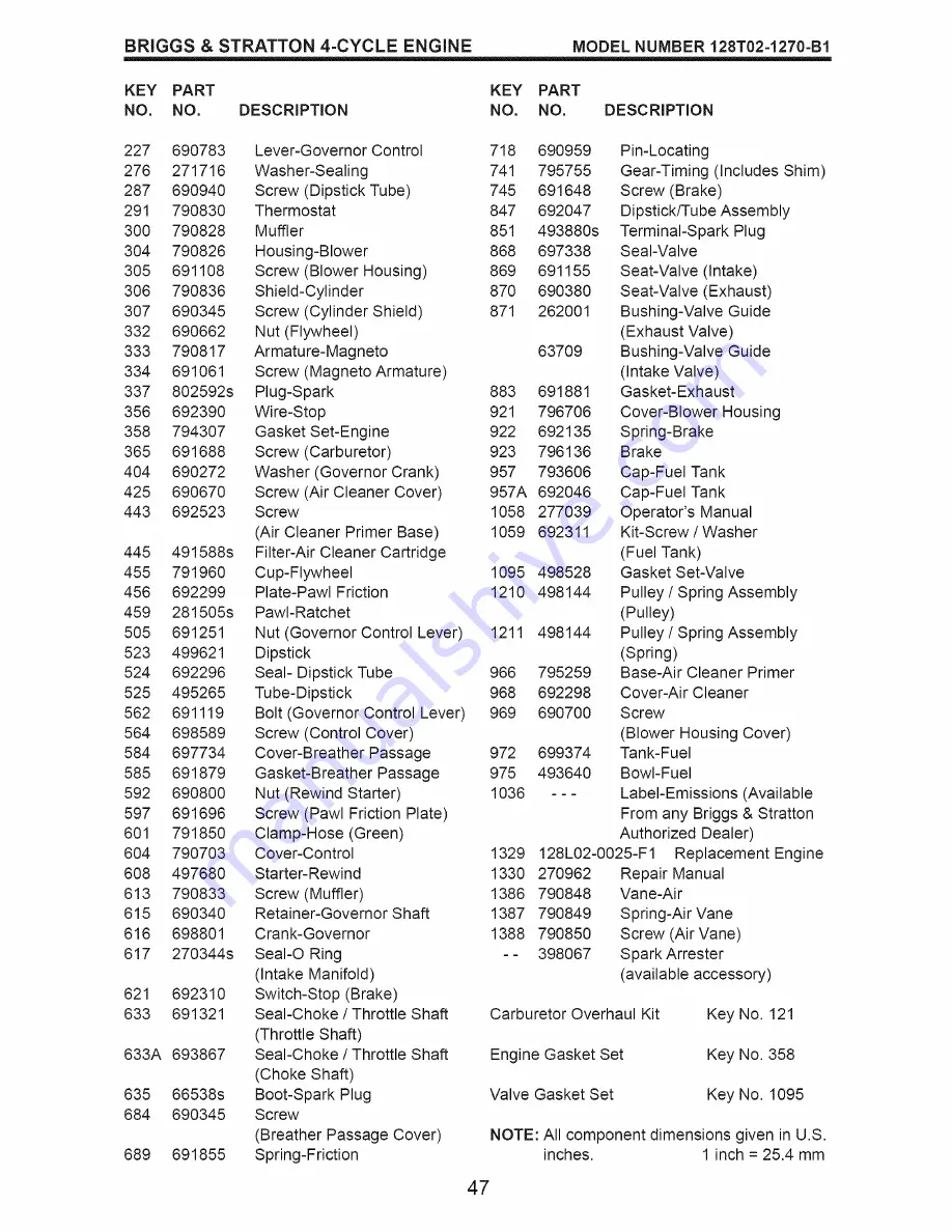 Craftsman 917.370680 Owner'S Manual Download Page 95