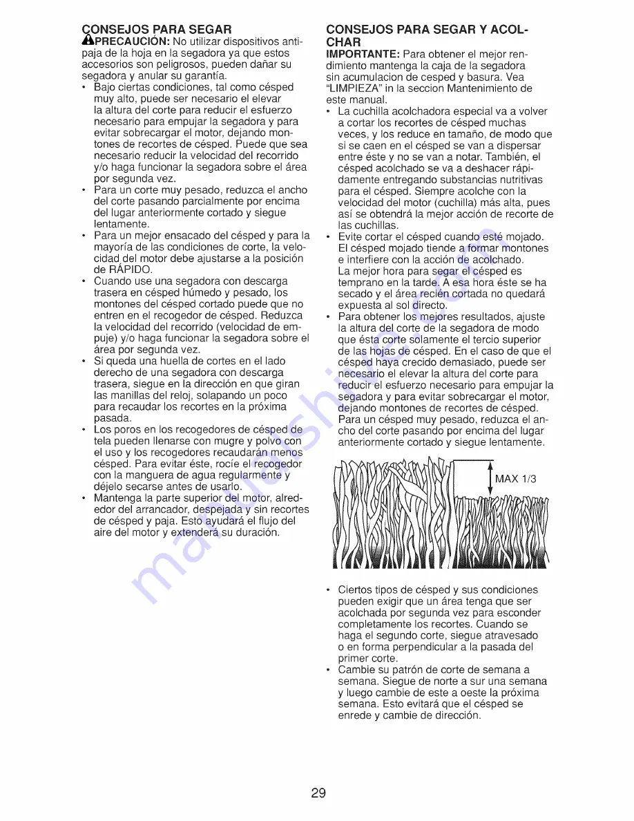 Craftsman 917.370701 Owner'S Manual Download Page 29