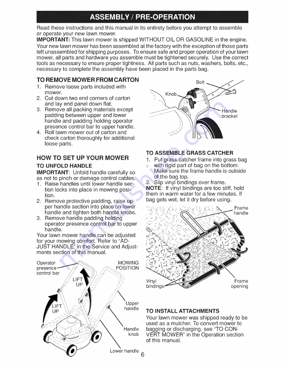 Craftsman 917.370701 Owner'S Manual Download Page 54