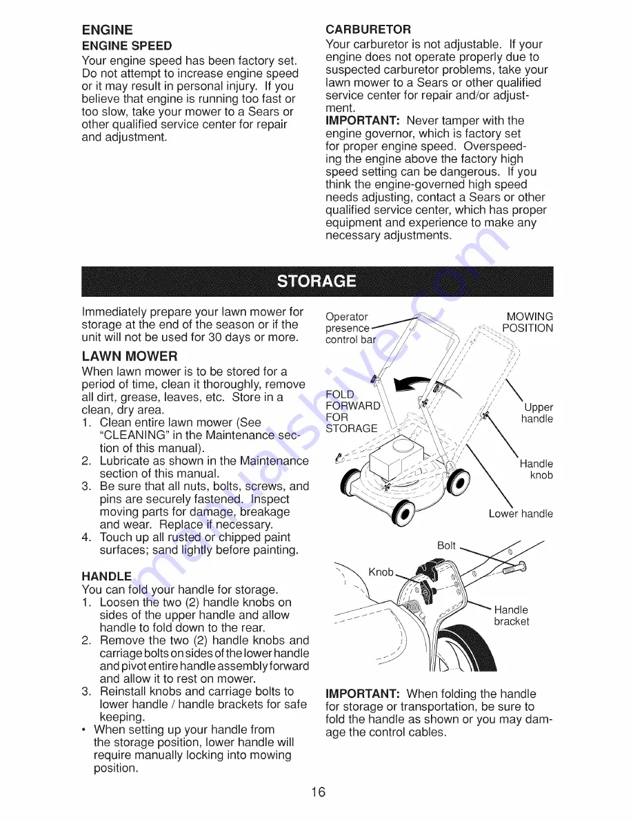 Craftsman 917.370701 Owner'S Manual Download Page 64