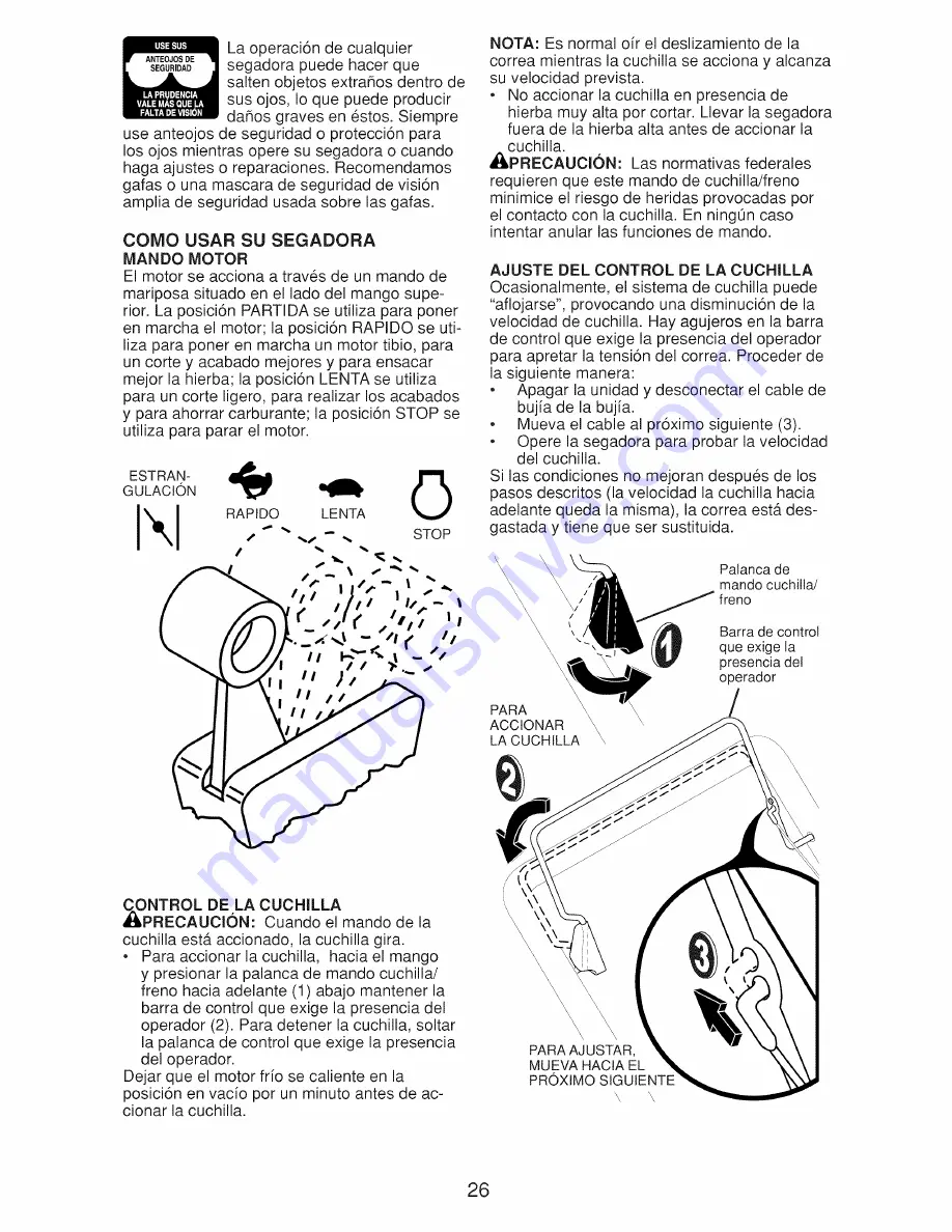 Craftsman 917.370701 Owner'S Manual Download Page 74