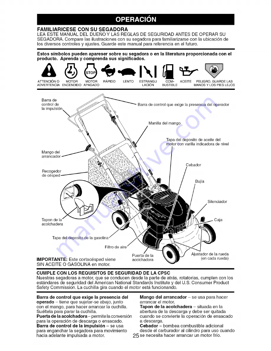 Craftsman 917.370712 Owner'S Manual Download Page 25