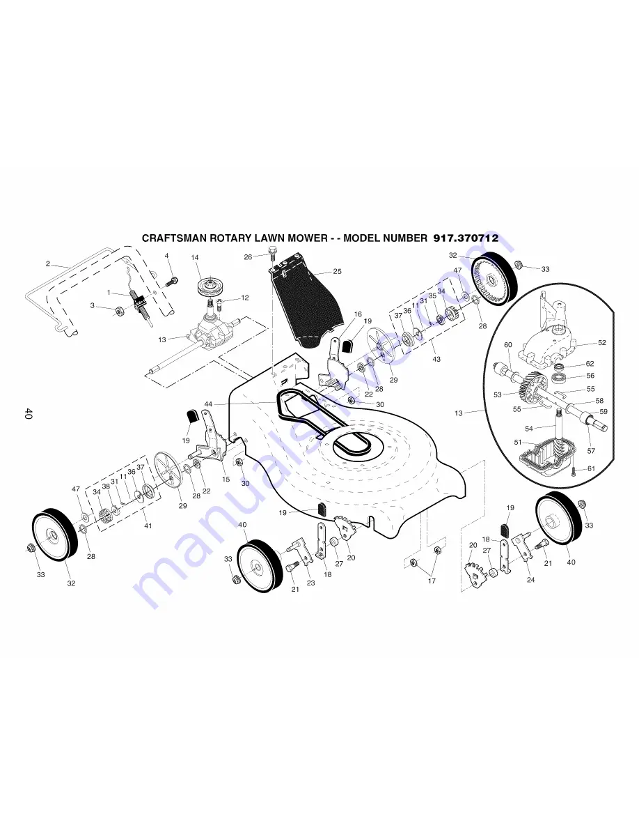 Craftsman 917.370712 Скачать руководство пользователя страница 40