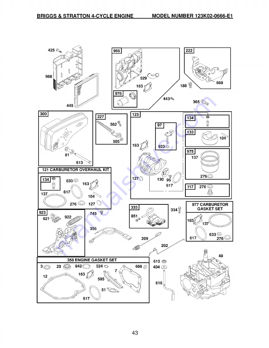 Craftsman 917.370714 Owner'S Manual Download Page 43