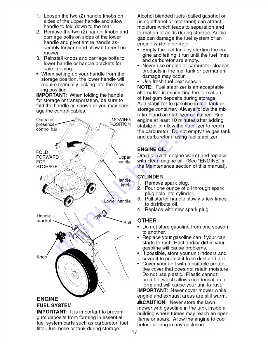 Craftsman 917.370720 Owner'S Manual Download Page 17