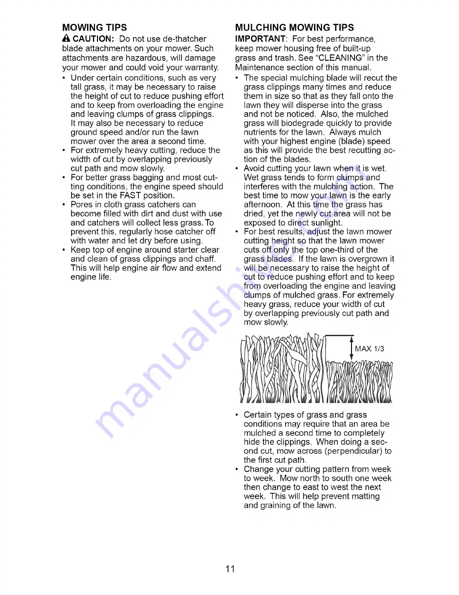 Craftsman 917.370722 Owner'S Manual Download Page 11