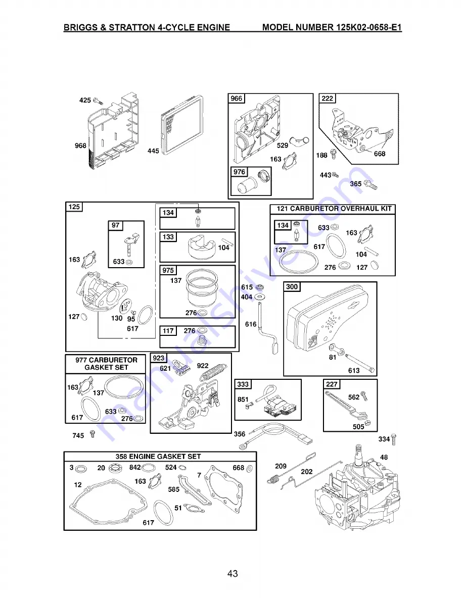 Craftsman 917.370722 Owner'S Manual Download Page 43