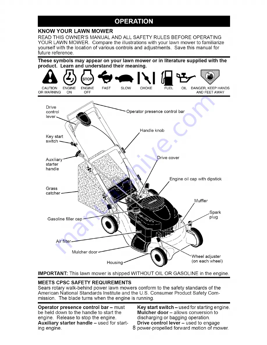 Craftsman 917.370735 Owner'S Manual Download Page 8