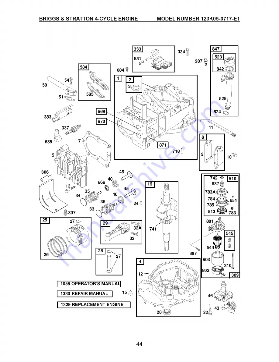 Craftsman 917.370741 Скачать руководство пользователя страница 44