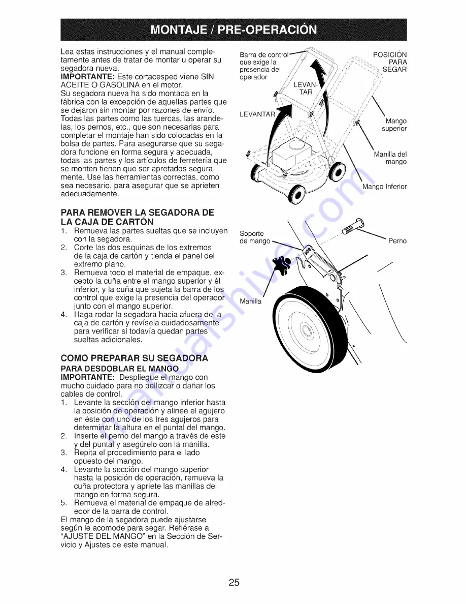 Craftsman 917.370771 Owner'S Manual Download Page 25