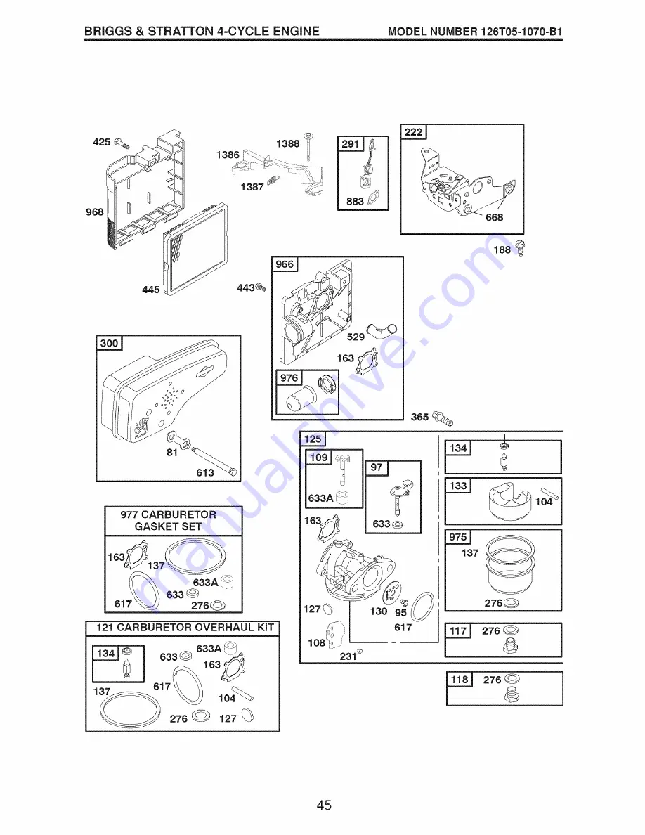 Craftsman 917.370771 Скачать руководство пользователя страница 45