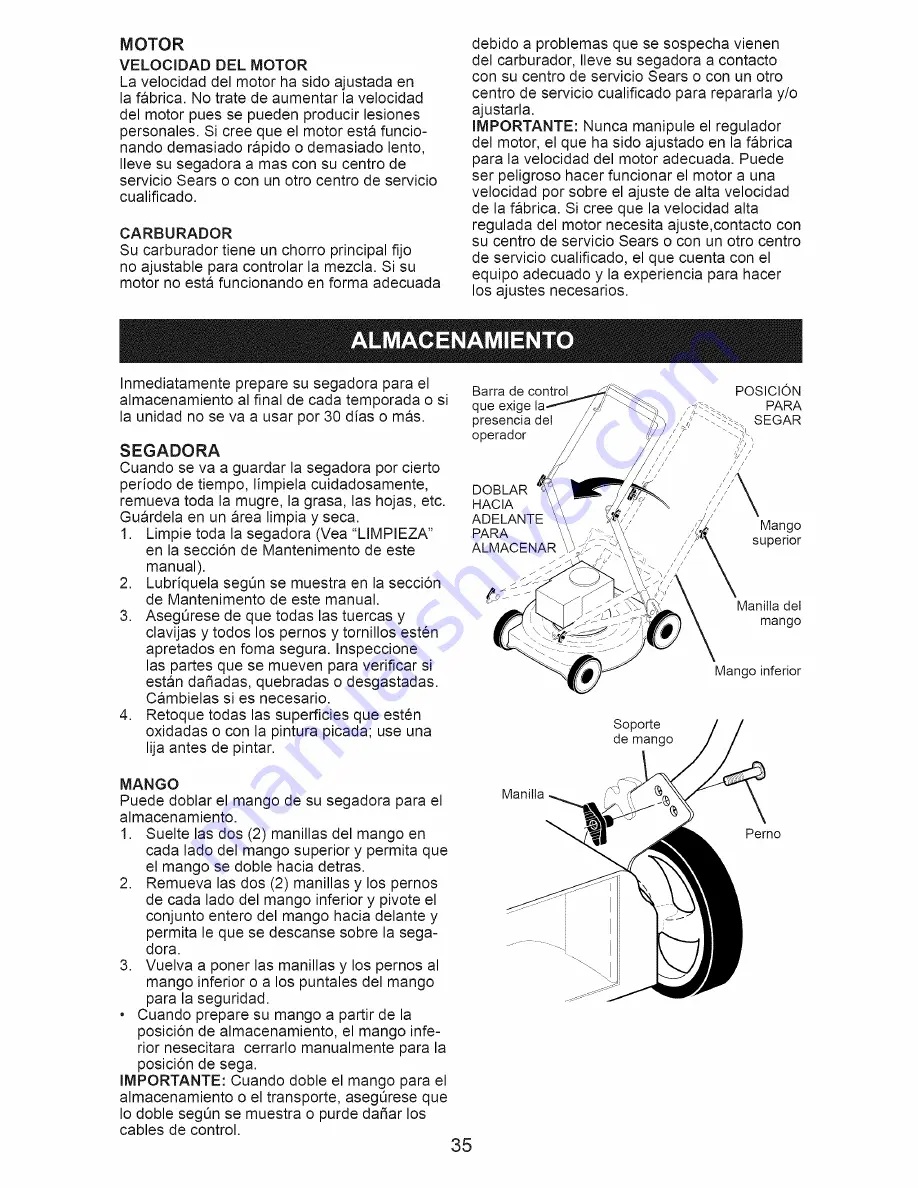 Craftsman 917.370830 Скачать руководство пользователя страница 35