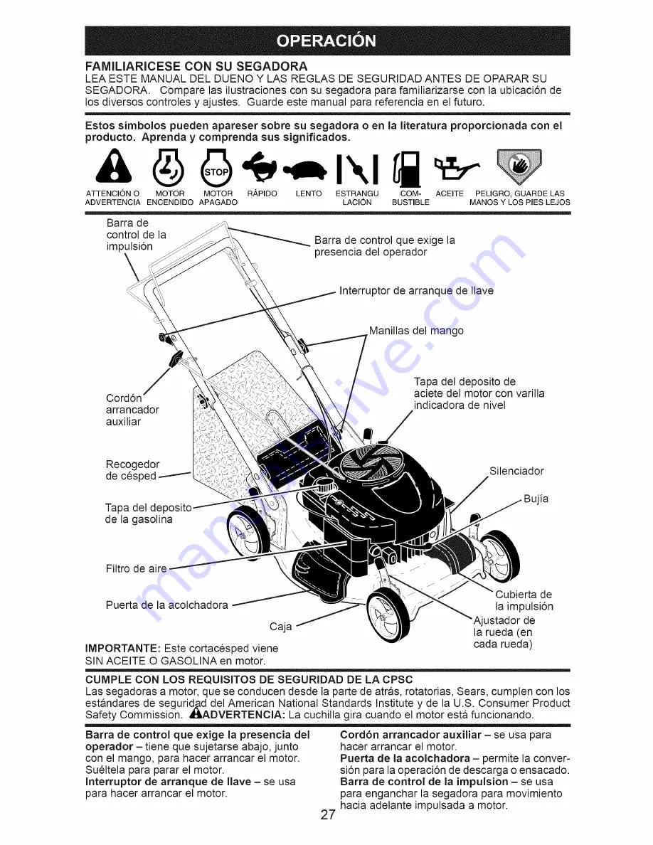 Craftsman 917.370840 Скачать руководство пользователя страница 27