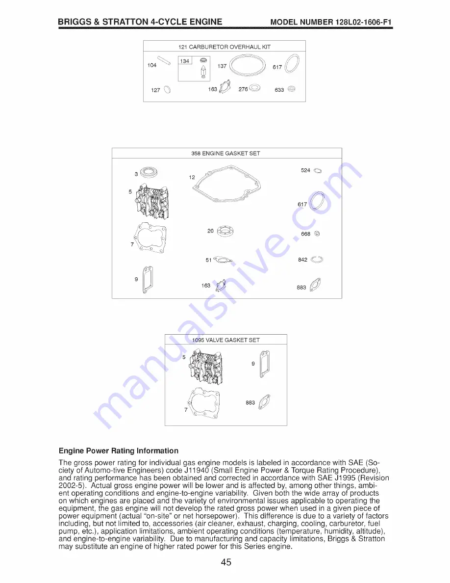 Craftsman 917.370861 Owner'S Manual Download Page 45