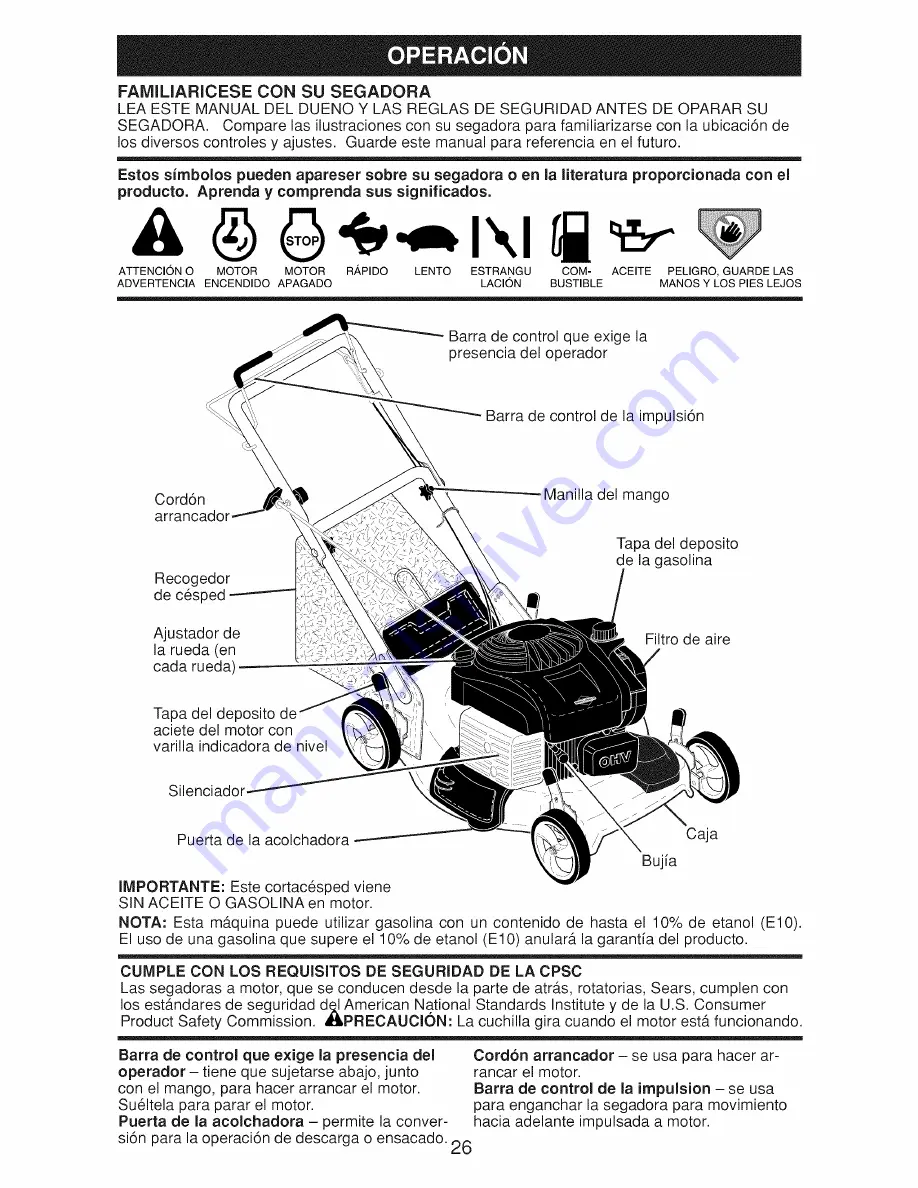 Craftsman 917.370880 Скачать руководство пользователя страница 26