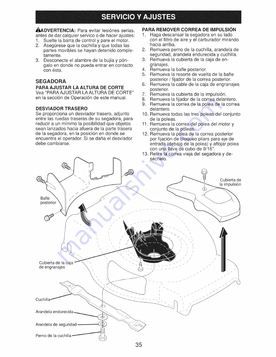 Craftsman 917.370880 Owner'S Manual Download Page 35