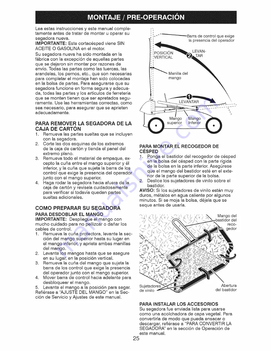 Craftsman 917.370882 Скачать руководство пользователя страница 25